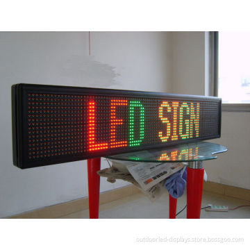 P16 Outdoor Led Scrolling Message Sign , Animation Electronic Information Board